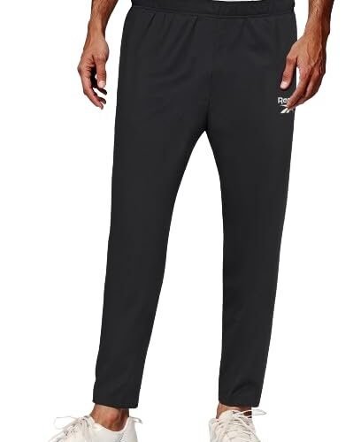 Reebok Men's Track Pant | Training | Essential Poly Knit Trackpnat | Regular FIT | 100% Polyester with Speedwick tech