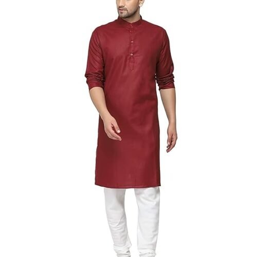 TULSSIKAA Men's Cotton Blended Traditional Kurta Only (Ethnic Wear)